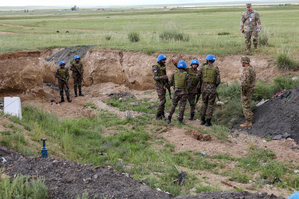 Medical, UXO, Convoy, and Peacekeeping training during Khaan Quest 24 Medical, UXO, Convoy, and Peacekeeping training during Khaan Quest 24