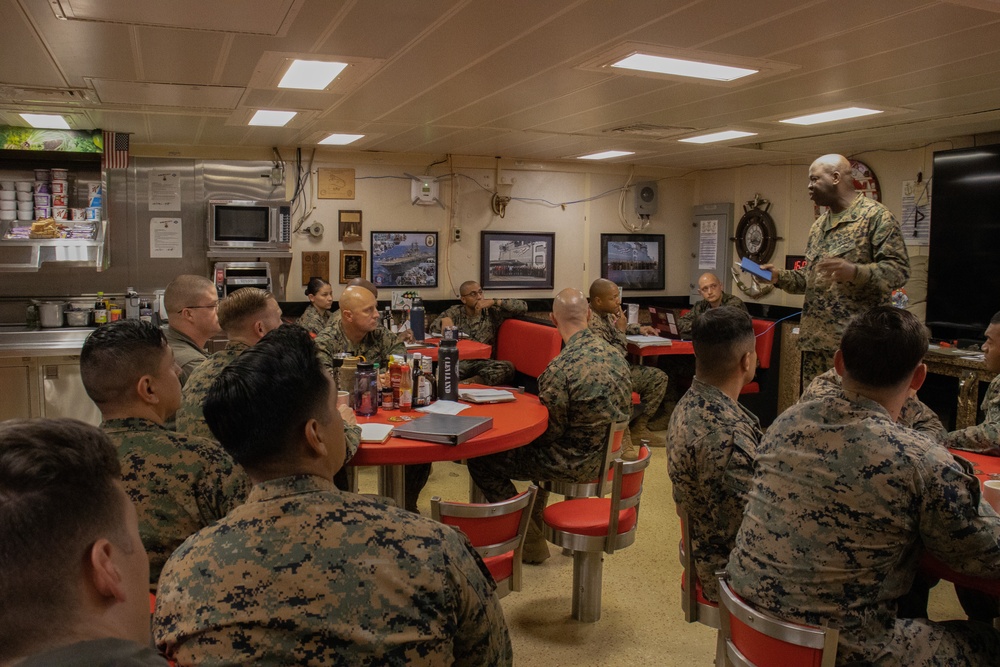 31st MEU: Guiding Future Senior Enlisted Advisors