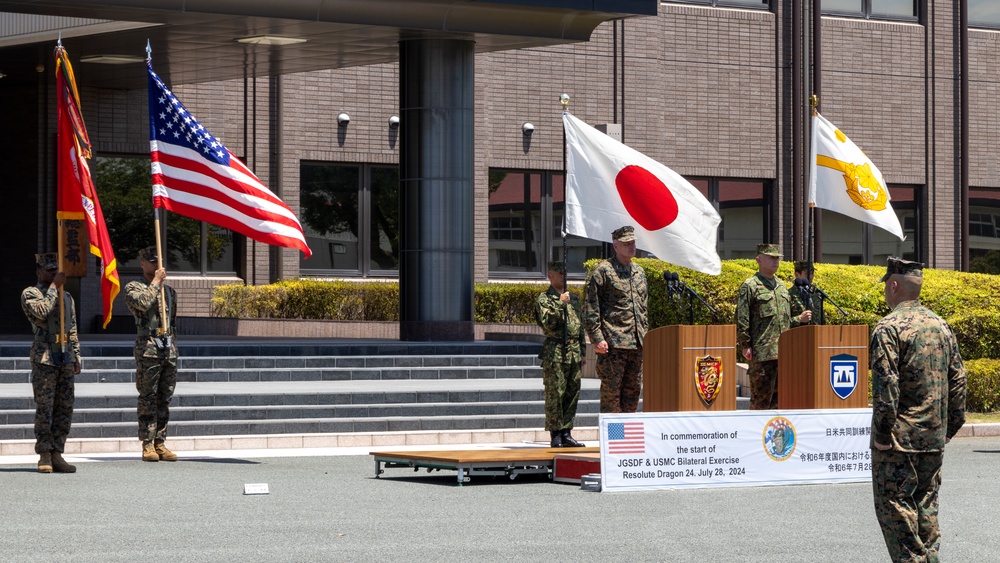 RD24 | Resolute Dragon 24 Opening Ceremony on Camp Kengun