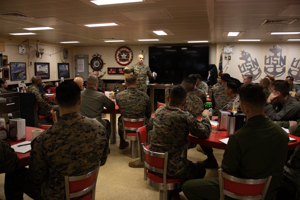 31st MEU: Guiding Future Senior Enlisted Advisors