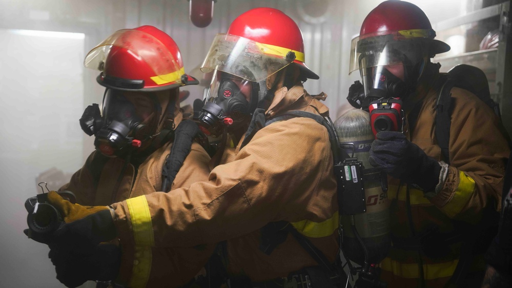 240715 – Damage Control Drill Aboard USS Manchester