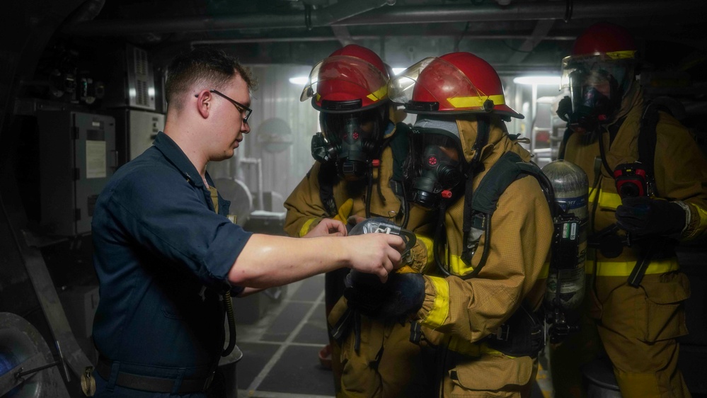 DVIDS - Images - 240715 – Damage Control Drill Aboard USS Manchester ...