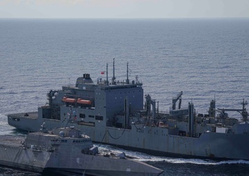 240719 – Replenishment At Sea Aboard USS Manchester