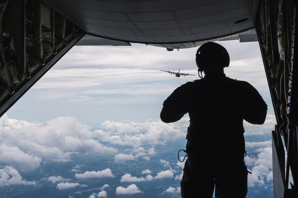 Special Operations Forces cut through Kunsan’s rainy skies to demonstrate strike capability