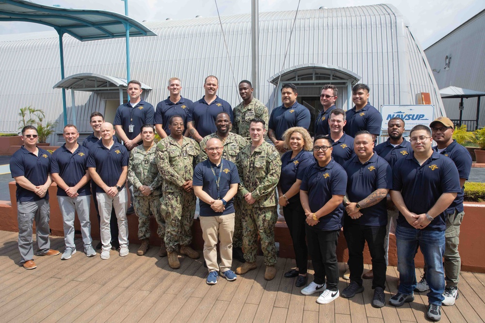 Destroyer Squadron 7 Conducts Reenlistment Ceremony