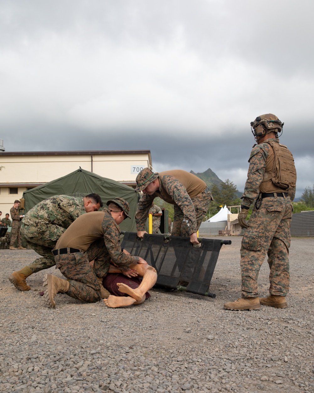 US Marines and partners conduct mass casualty exercise