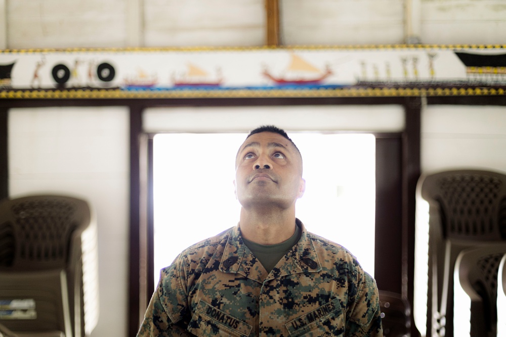 Highest Ranking Palauan Native Marine Returns Home to Support Koa Moana 24