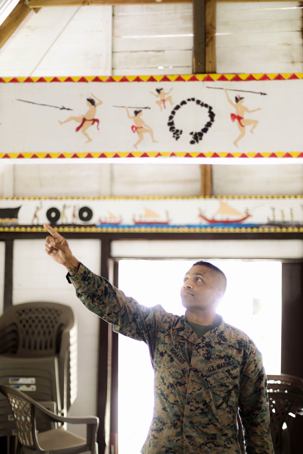 Highest Ranking Palauan Native Marine Returns Home to Support Koa Moana 24