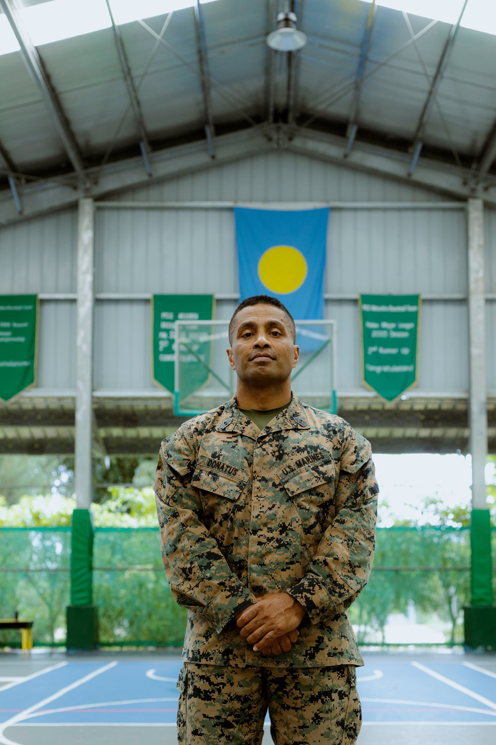 Highest Ranking Palauan Native Marine Returns Home to Support Koa Moana 24