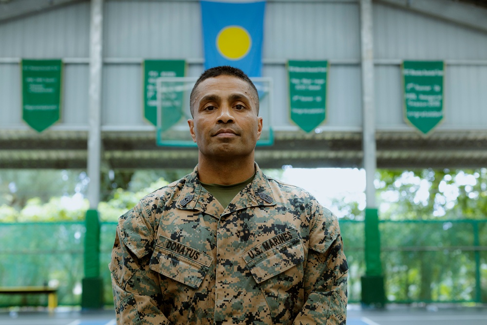 Highest Ranking Palauan Native Marine Returns Home to Support Koa Moana 24
