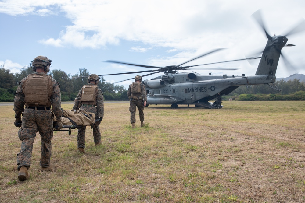 US Marines and partners conduct mass casualty exercise