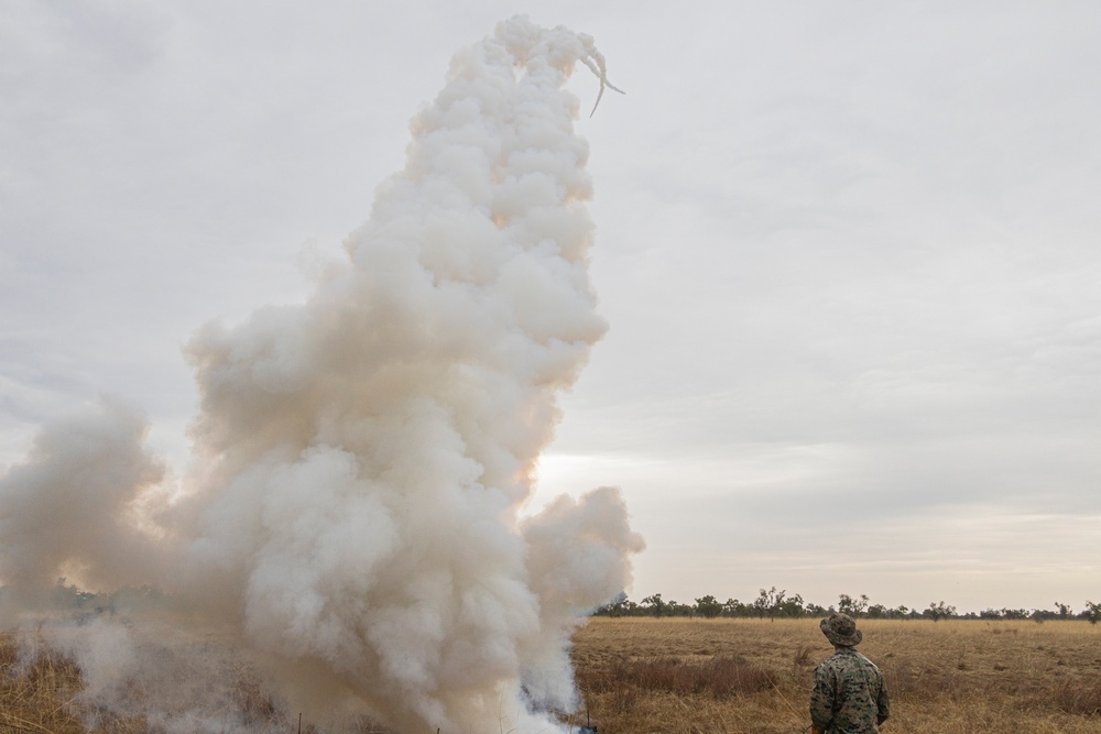 MRF-D 24.3 Marines rehearse low altitude air defense with MV-22B Ospreys during Exercise Predator’s Run 24