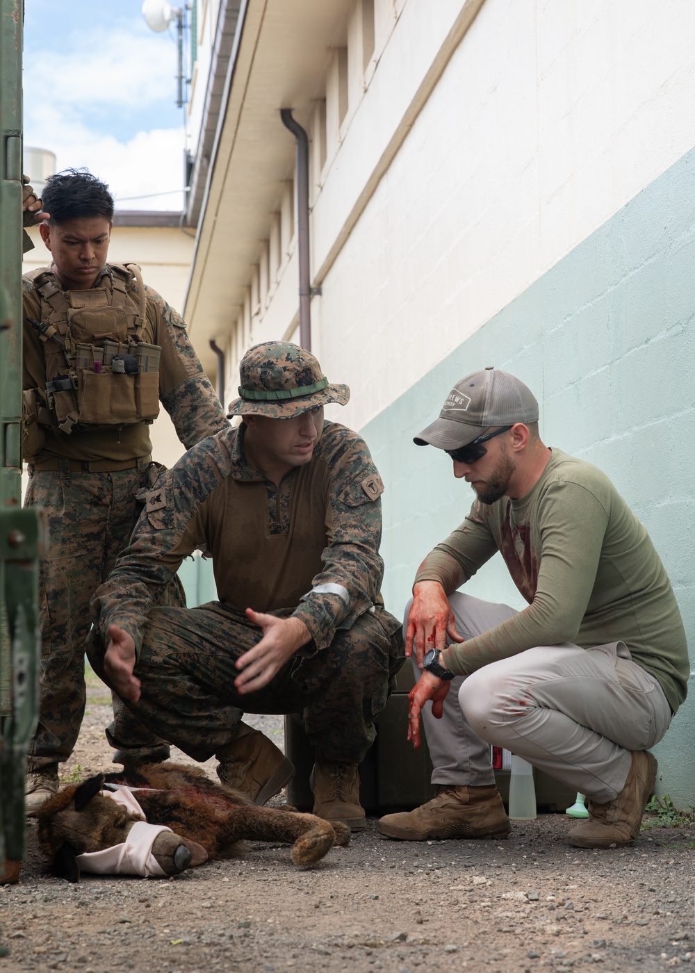 US Marines and partners conduct mass casualty exercise