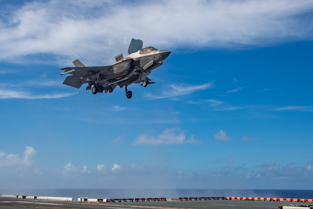 Flight Operations Aboard USS America (LHA 6)