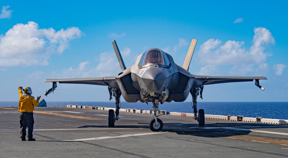 Flight Operations Aboard USS America (LHA 6)