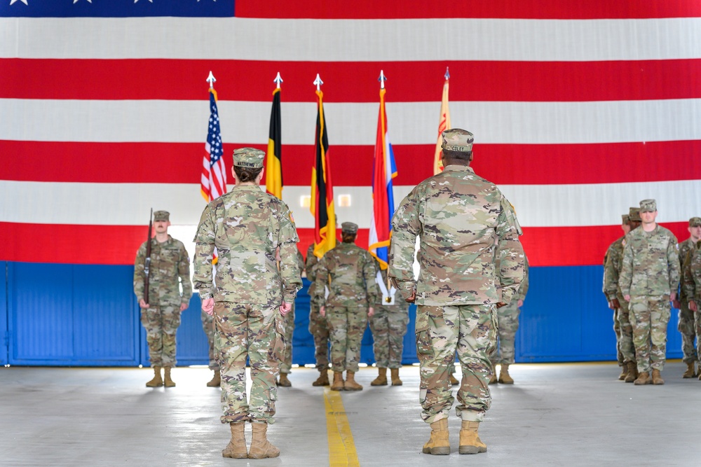 USAG Benelux Assumption of Responsibility Ceremony for CSM Malcolm G. Coley