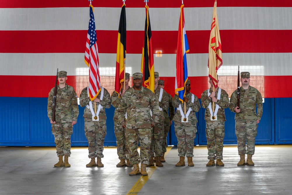 USAG Benelux Assumption of Responsibility Ceremony for CSM Malcolm G. Coley
