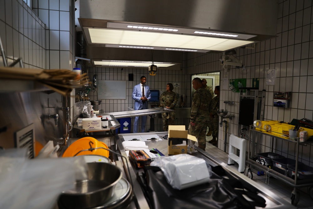 DCG visits U.S. Army Regional Mortuary for Europe and Africa