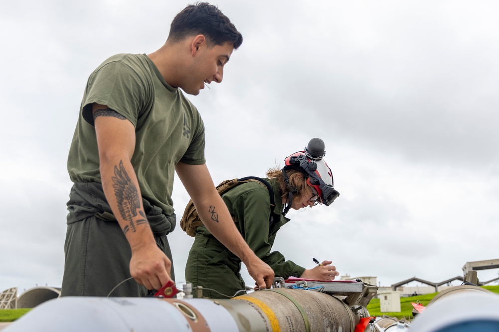 Ready for Delivery | MALS-12 Ordnance Training in Okinawa