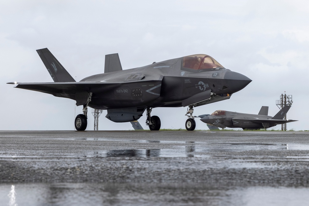 Through the Thunder and Rain | VMFA-242 Flies with Ordnance from Kadena Air Base