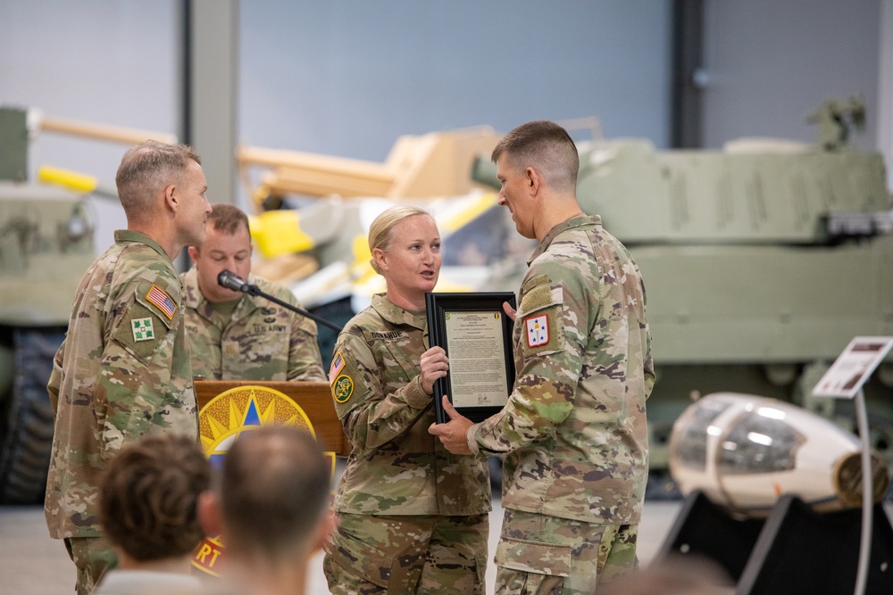 TRADOC Proponent Office for Sustainment Mission Command conducted a Change of Charter Ceremony.