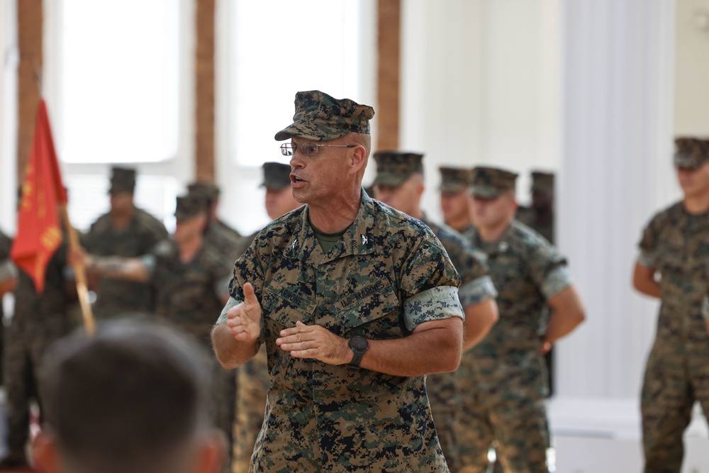 Weapons &amp; Field Training Battalion Change of Command