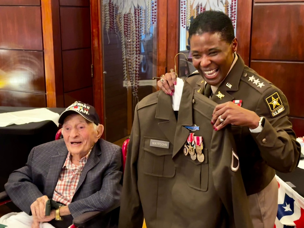 Battle of the Bulge vet celebrates 101st birthday