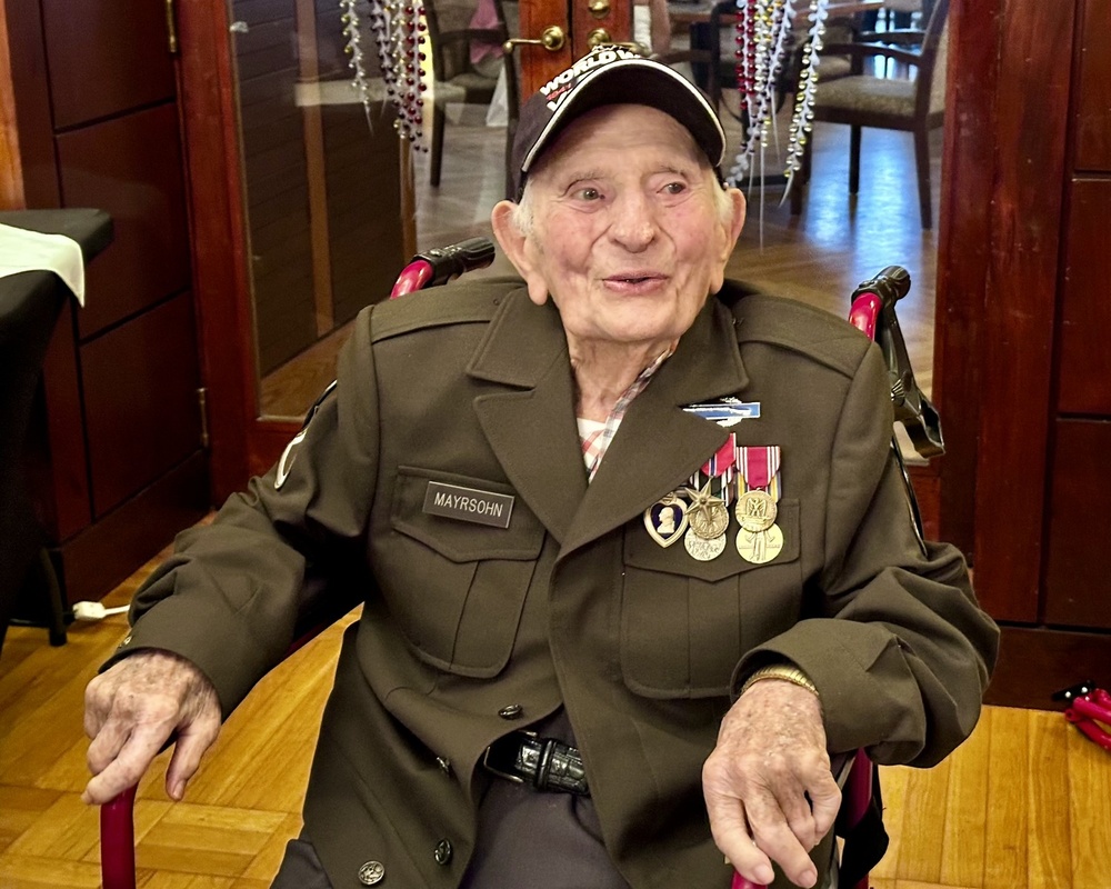 Battle of the Bulge vet celebrates 101st birthday