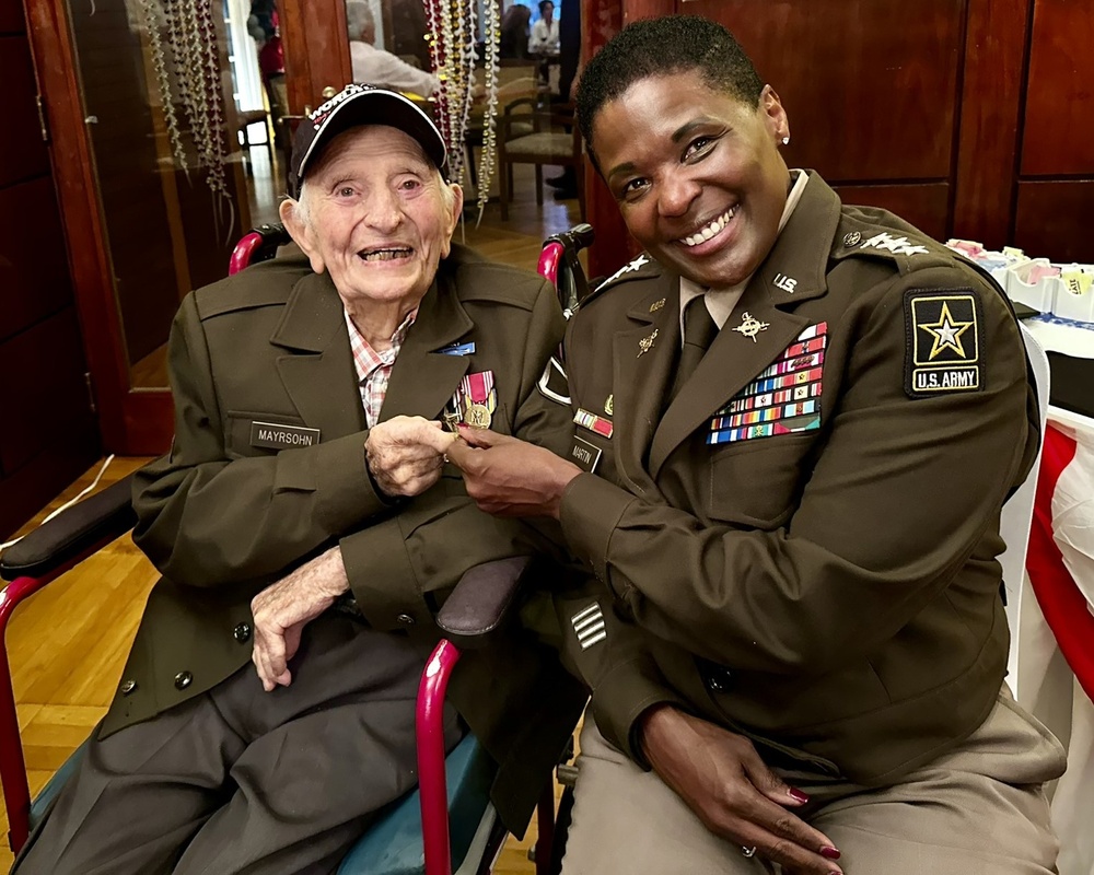 Battle of the Bulge vet celebrates 101st birthday