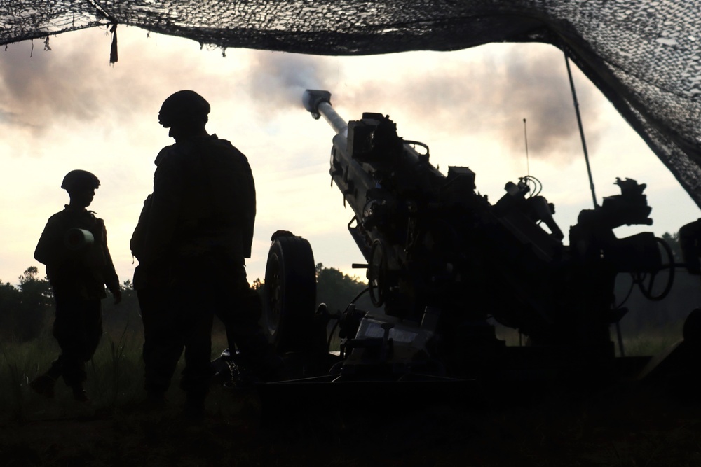 JB MDL- 3 BN 14 USMC, G BTRY Field Artillery Live Fire Weekend