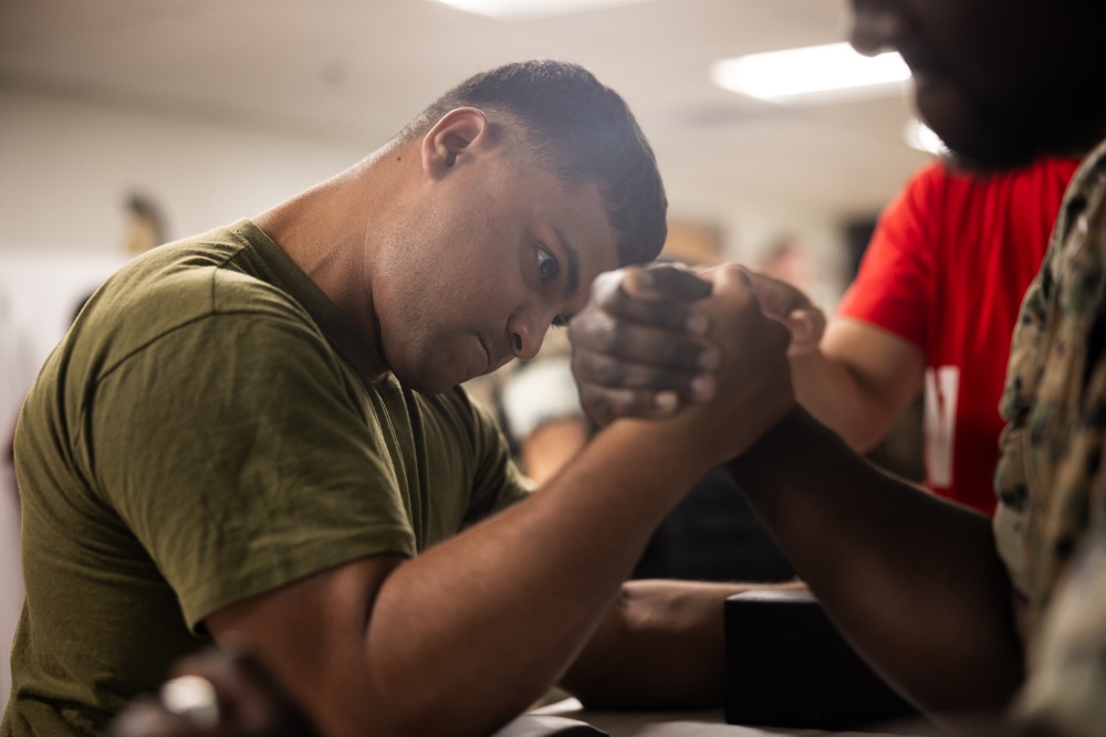 Broadening Horizons: 2d Battalion, 6th Marine Regiment Conducts Arm Wrestling Event