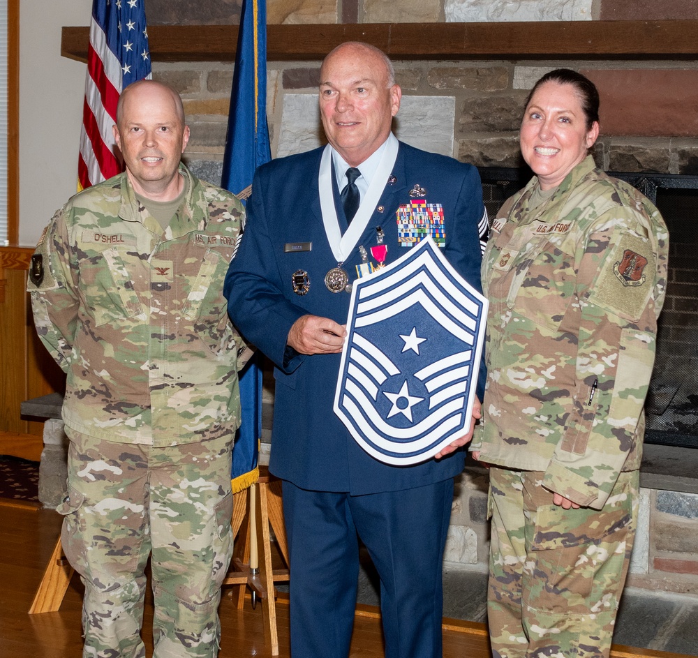 Pa. Air National Guard’s 10th State Command Chief retires