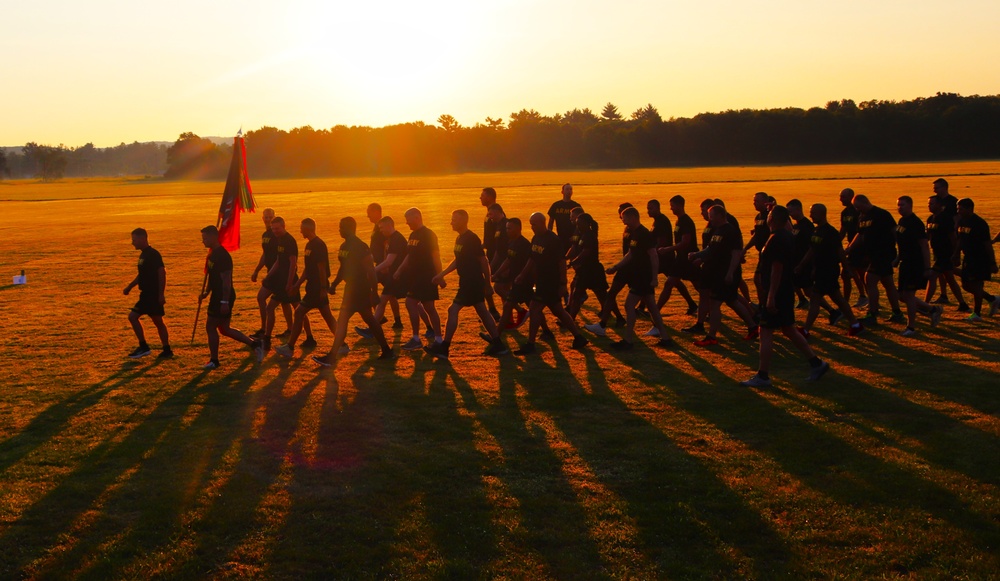 Installation Run brings together Soldiers from across Fort McCoy to build esprit de corps