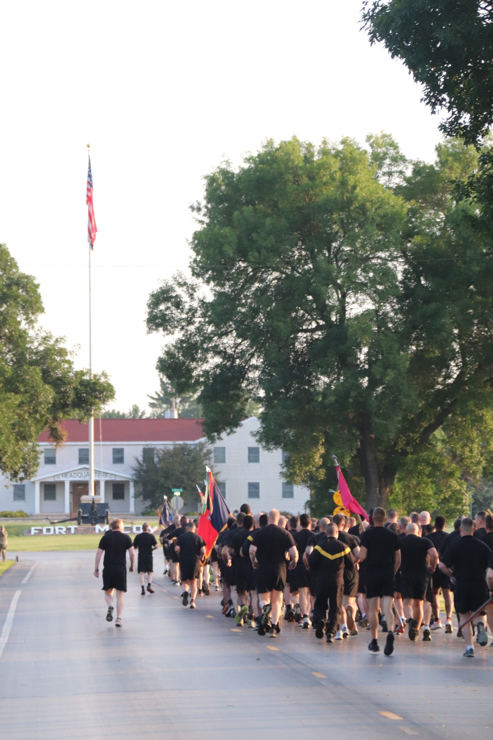 Installation Run brings together Soldiers from across Fort McCoy to build esprit de corps