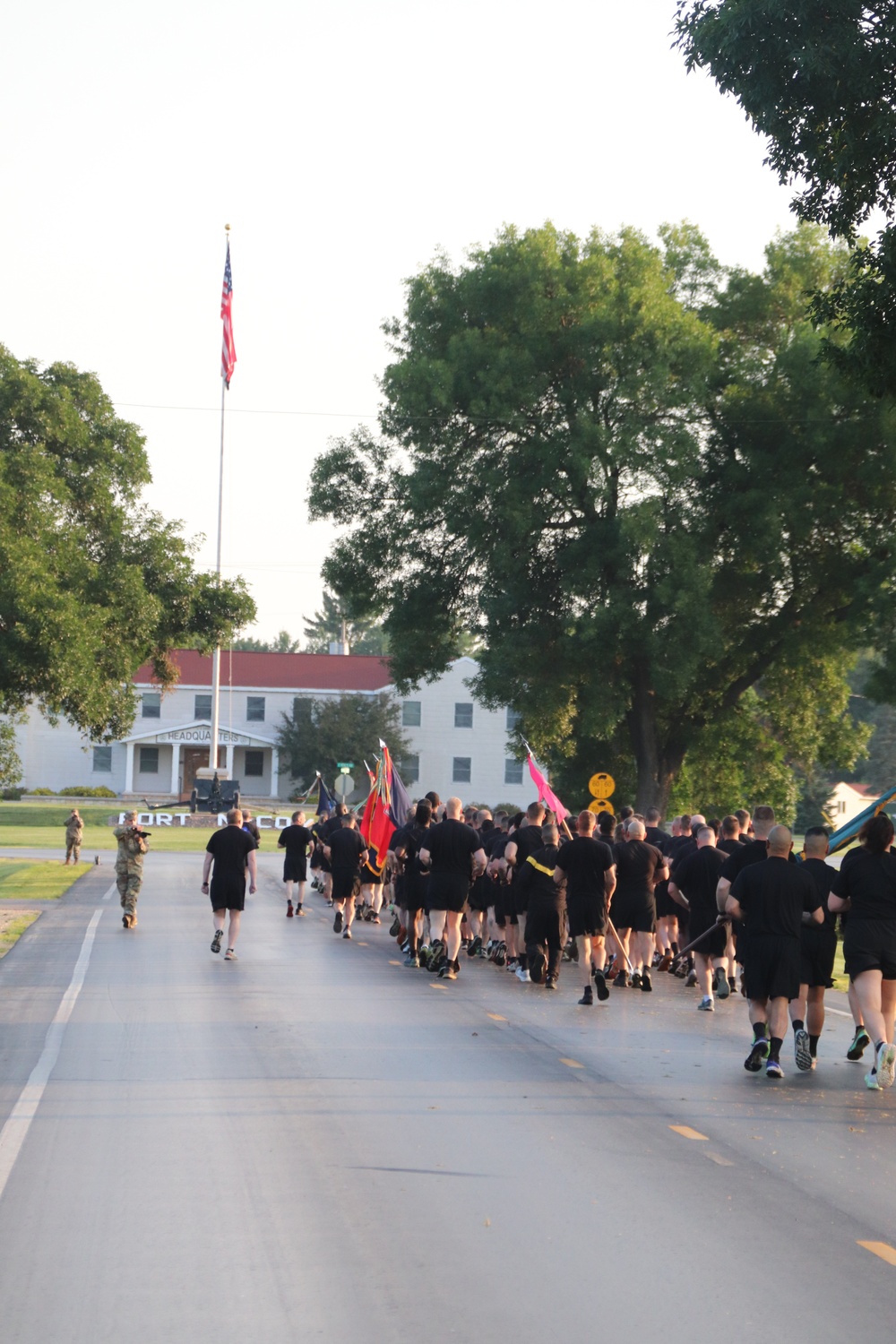 Installation Run brings together Soldiers from across Fort McCoy to build esprit de corps