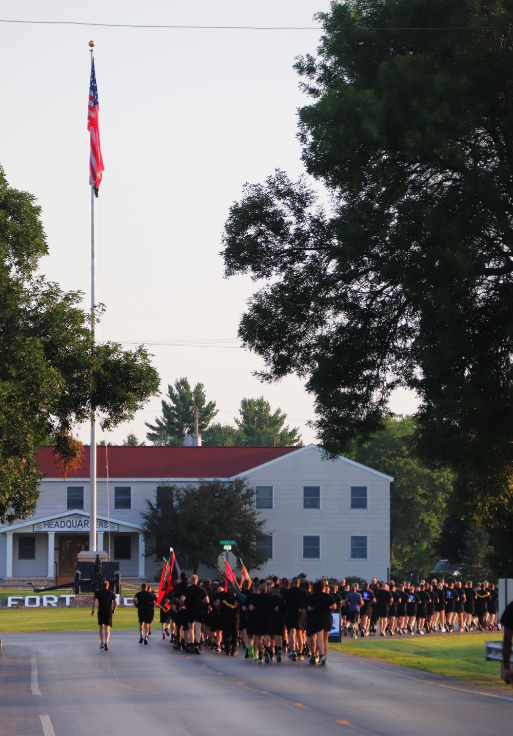 Installation Run brings together Soldiers from across Fort McCoy to build esprit de corps