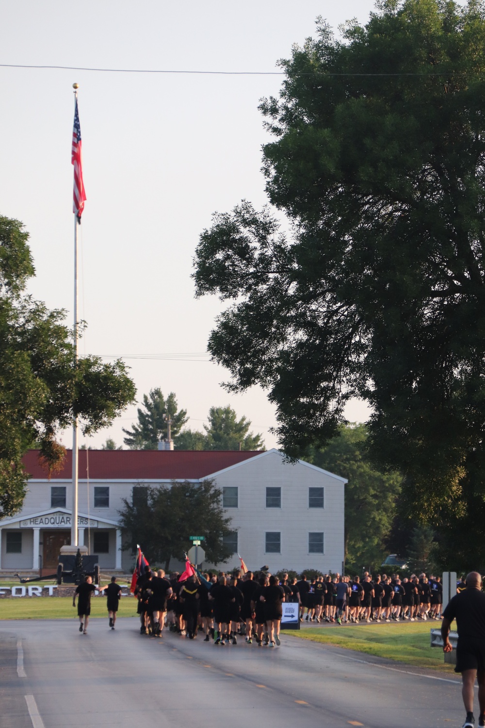 Installation Run brings together Soldiers from across Fort McCoy to build esprit de corps