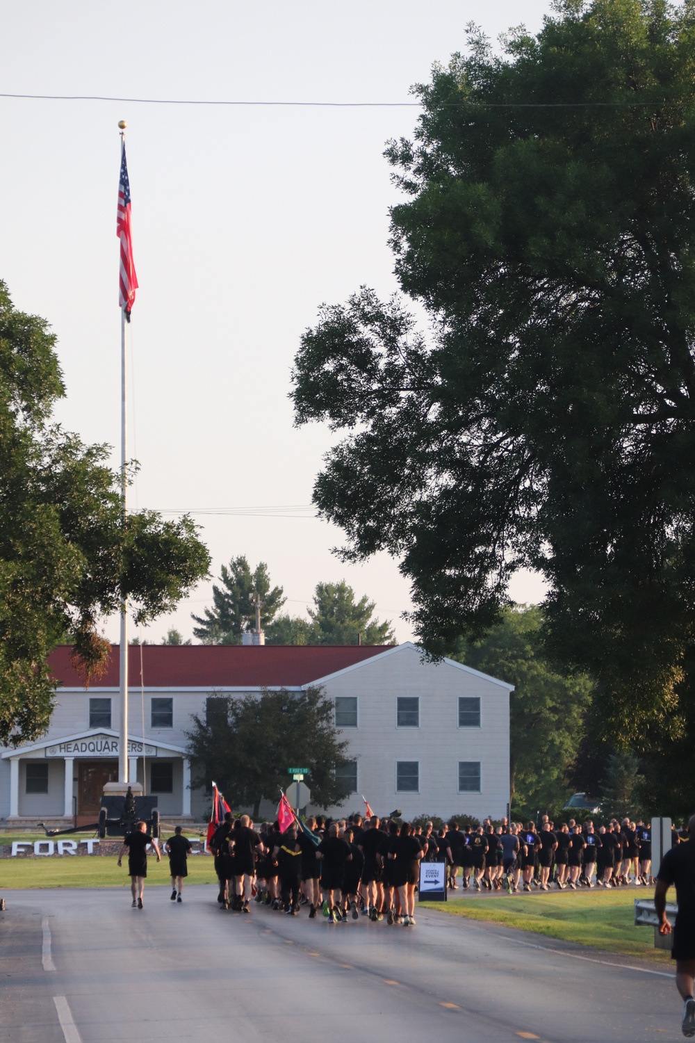 Installation Run brings together Soldiers from across Fort McCoy to build esprit de corps