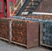 Cut Billets are Stored While Awaiting the Heating Process  Scranton Army Ammunition Plant