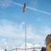 USS John C. Stennis Conducts Colors
