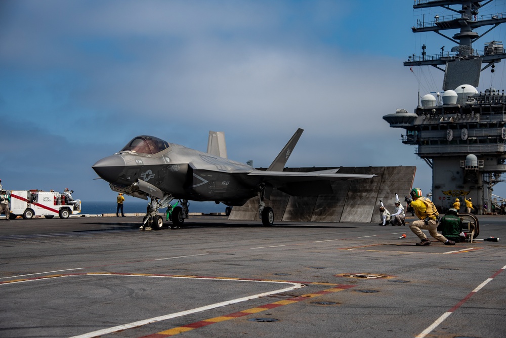 Nimitz Conducts Flight Operations