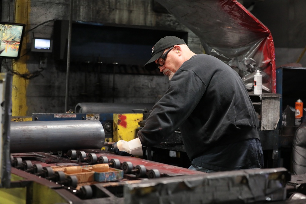 Cold Inspection of Projectile Cartridge Cases at Scranton Army Ammunition Plant