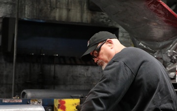 Cold Inspection of Projectile Cartridge Cases at Scranton Army Ammunition Plant