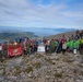 U.S. Marines and Norwegian service members conduct commemorative hike on Grytoya Island