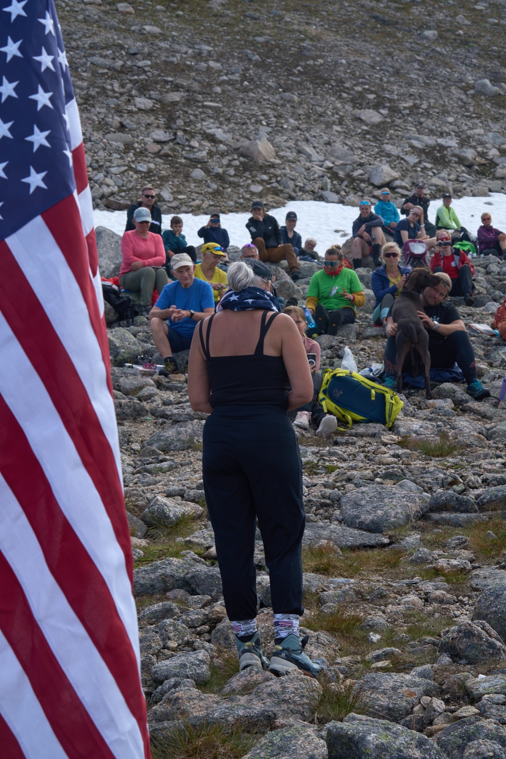 U.S. Marines and Norwegian service members conduct commemorative hike on Grytoya Island