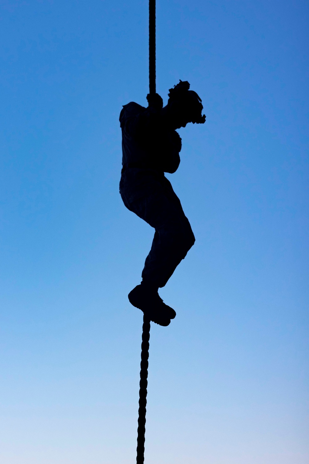 24th MEU (SOC) Fast Rope Training Aboard USS Wasp (LHD 1)