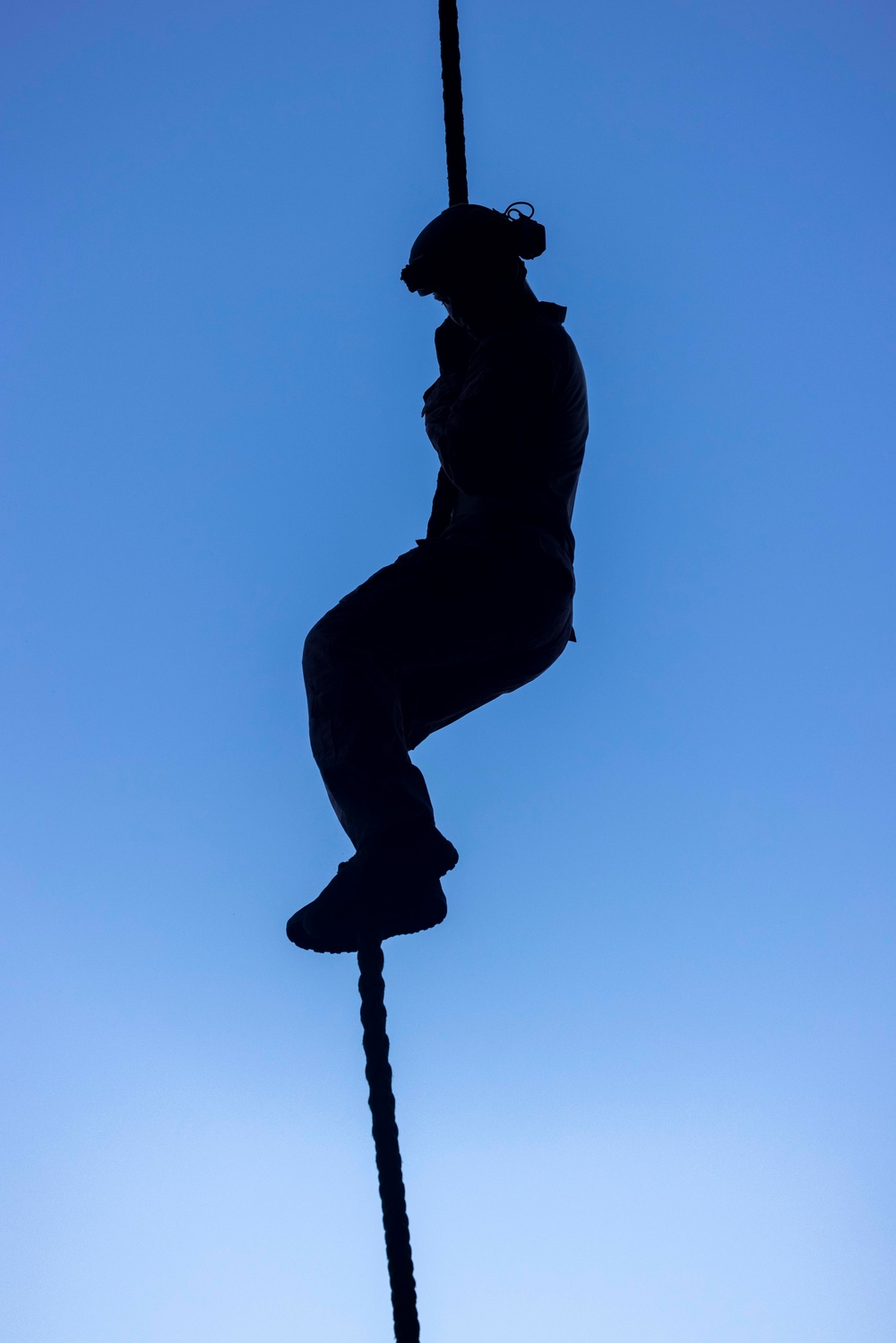 24th MEU (SOC) Fast Rope Training Aboard USS Wasp (LHD 1)