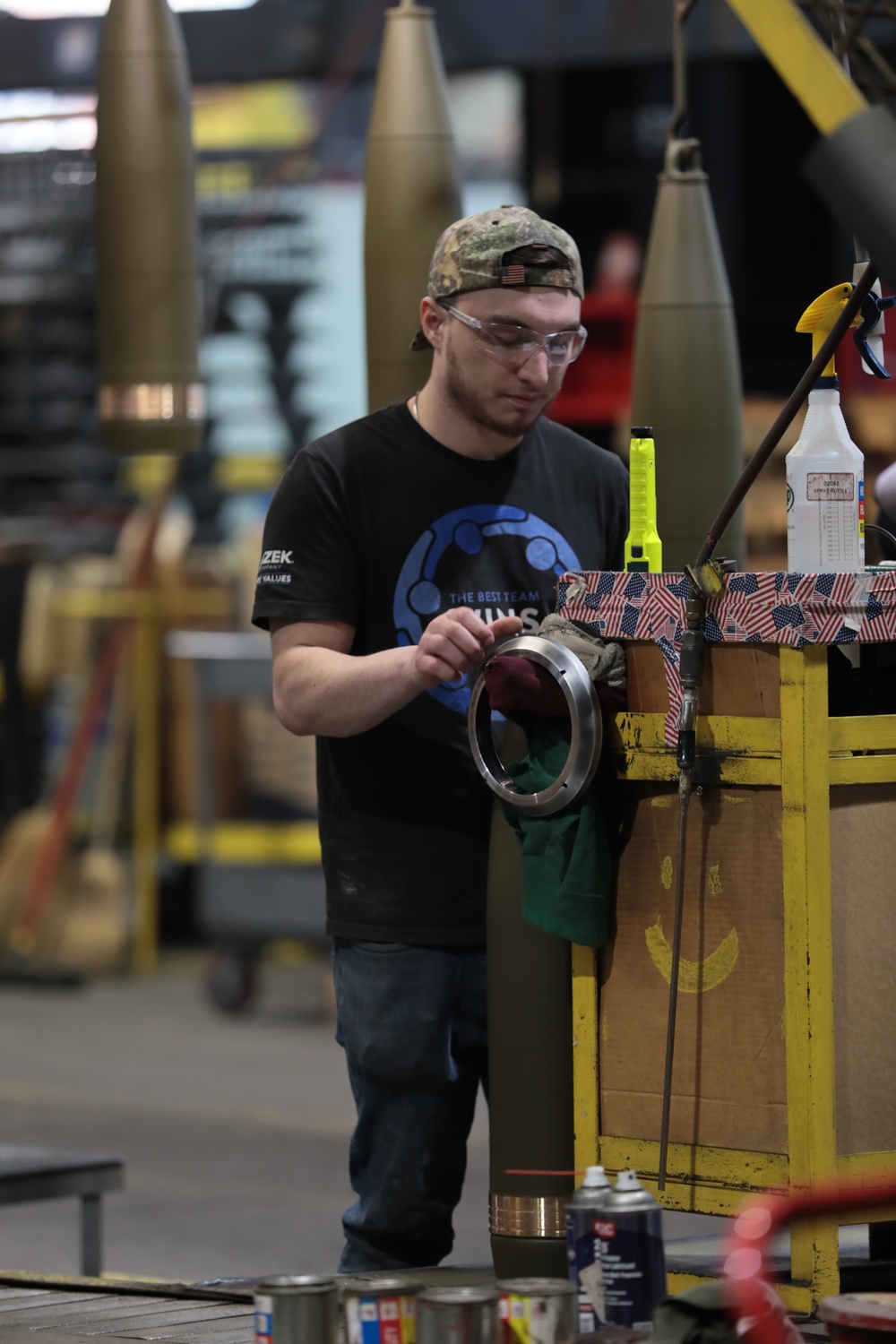 Inspections Prior to Pack at Scranton Army Ammunition Plant