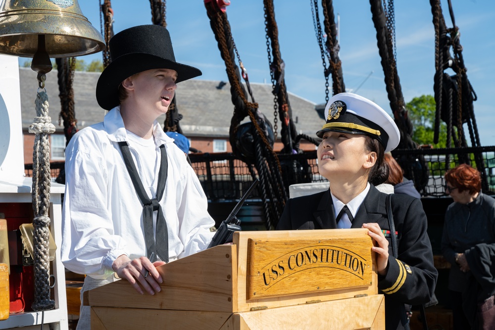 USS Constitution Underway - 17 May 2024