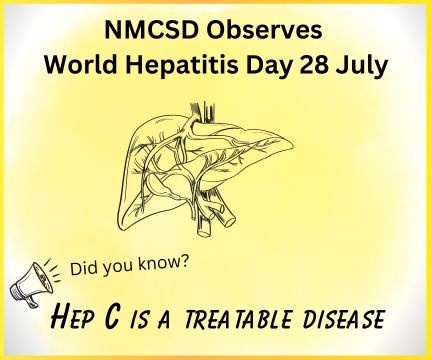 NMCSD observes World Hepatitis Day by raising awareness on screening and treatment